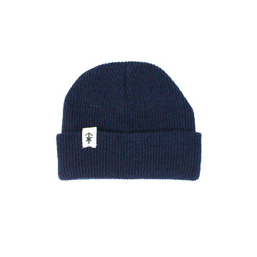 Self Label Beanie Navy