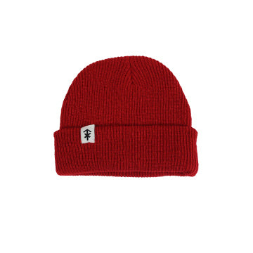 Self Label Beanie Red